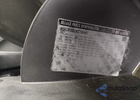 2019 Chevrolet Spark Ls Cvt из США, поврежденный, VIN KL8CB6SA5KC706441